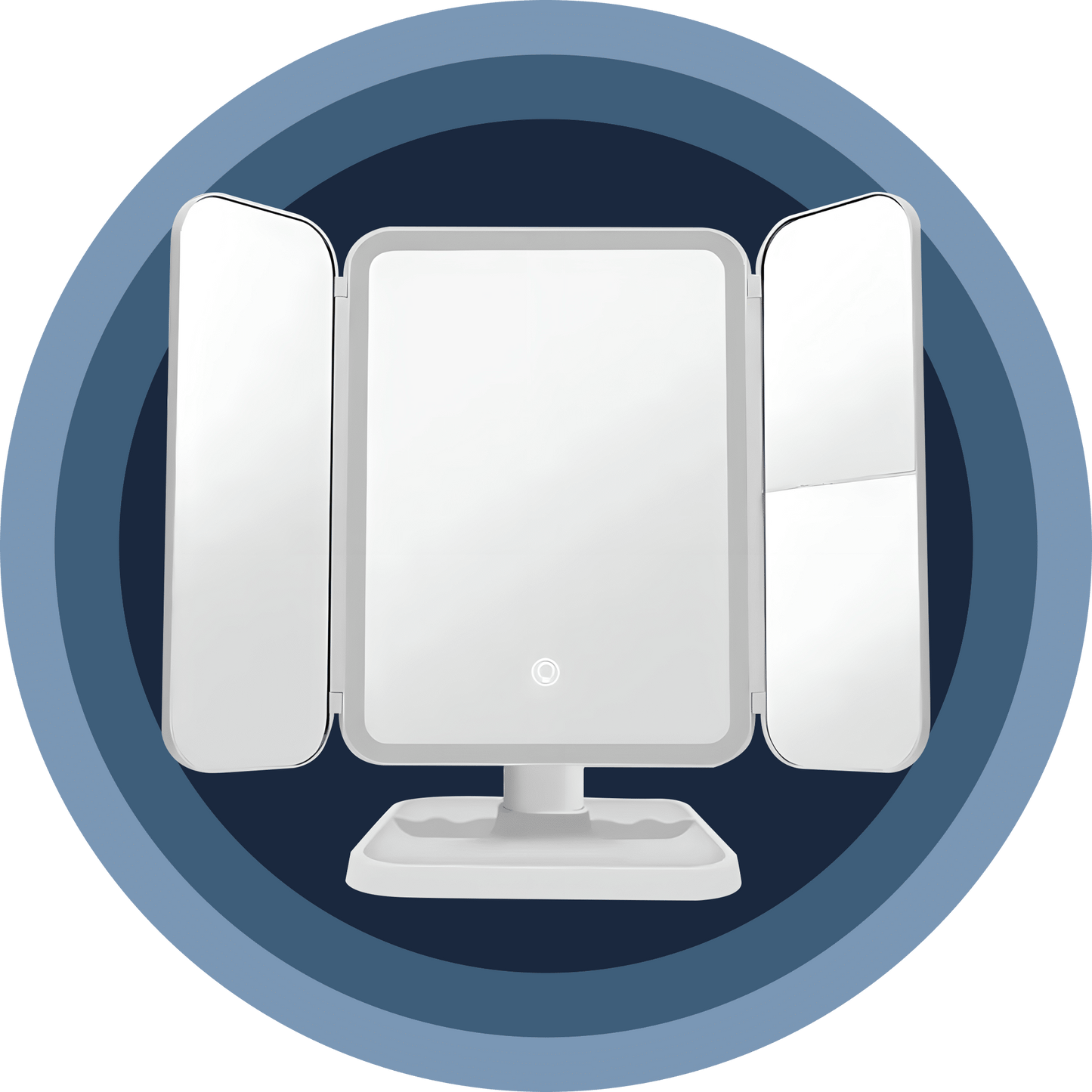 VeloGleam Lighted Makeup Mirror