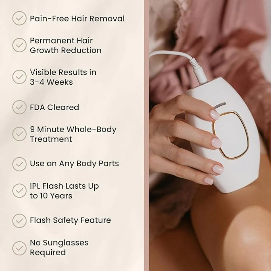 GlowSilk IPL Hair Removal Handset