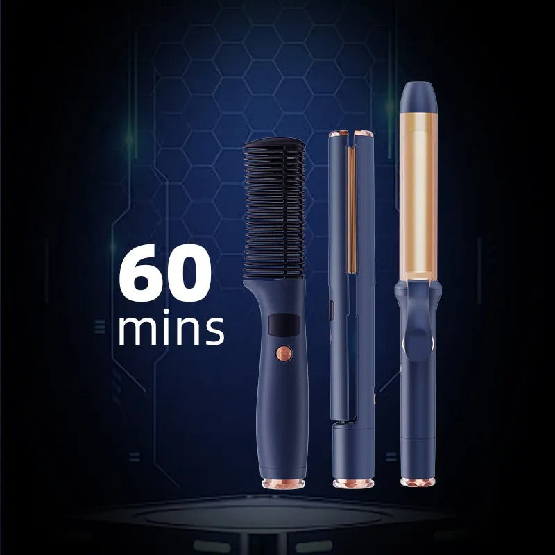 SilkEdge Pro 3-in-1 Detachable Hair Styler