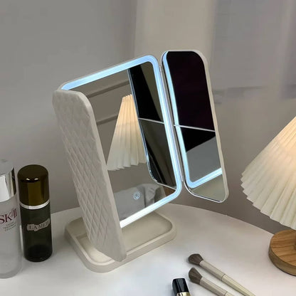 VeloGleam Lighted Makeup Mirror